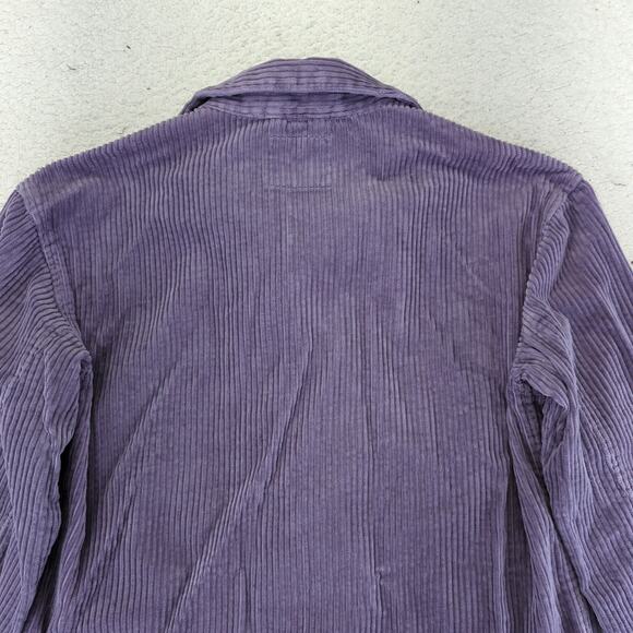 Urban Outfitters Purple Corduroy Jacket Button Front Women's Small 100% Cotton - Picture 5 of 8